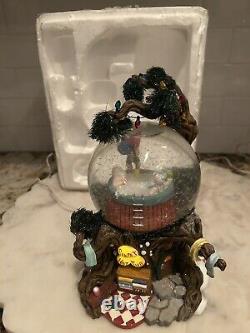 Vintage DEPARTMENT 56 North Pole Woods Series SANTA'S HOT TUB TESTED