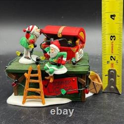 Vintage Department 56 North Pole Village Untangle Christmas Lights 56374 Boxed