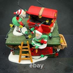 Vintage Department 56 North Pole Village Untangle Christmas Lights 56374 Boxed