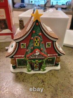 Vintage Dept 56 #4049200 North Pole Series CHRISTMAS SHOP See VIDEO