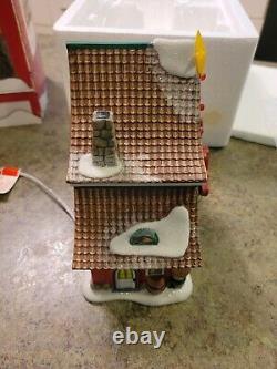 Vintage Dept 56 #4049200 North Pole Series CHRISTMAS SHOP See VIDEO