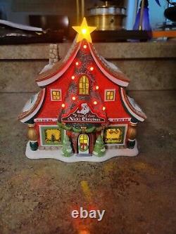 Vintage Dept 56 #4049200 North Pole Series CHRISTMAS SHOP See VIDEO