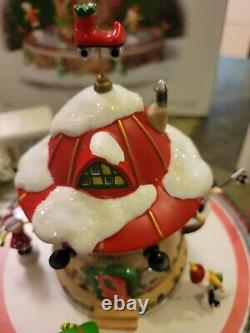 Vintage Dept 56 #56764 North Pole Series Animated POLAR ROLLER RINK See VIDEO