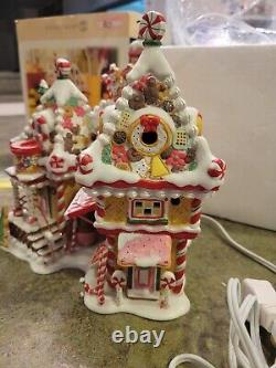 Vintage Dept 56 #56791 North Pole Series CHRISTMAS SWEET SHOP 30th Anniversary