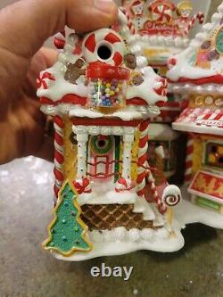 Vintage Dept 56 #56791 North Pole Series CHRISTMAS SWEET SHOP 30th Anniversary