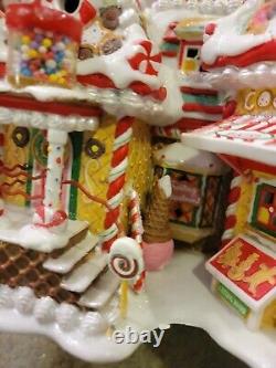 Vintage Dept 56 #56791 North Pole Series CHRISTMAS SWEET SHOP 30th Anniversary