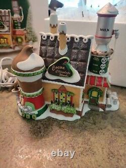 Vintage Dept 56 #805545 COCOA CHOCOLATE WORKS North Pole Series