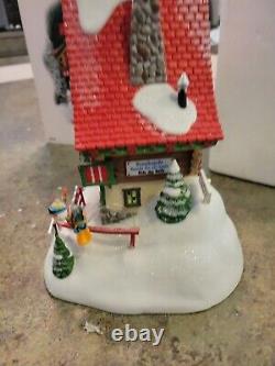 Vintage Dept 56 #805546 North Pole Series NOLLIE & OLLIE'S CUSTOM SNOWBOARDS