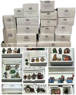 Vintage Dept 56 Heritage Village Accessories Huge Lot of 19