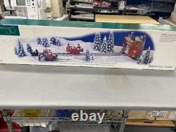 Vintage Dept 56 Loading the Sleigh North Pole Series -New Never out of the Box