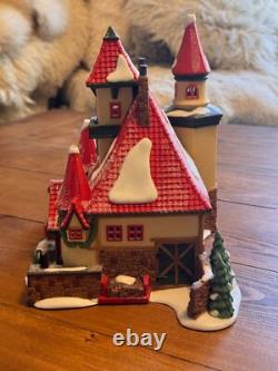 Vintage Dept 56 North Pole 1996 Route 1 North Pole Home of Mr & Mrs Claus in Box