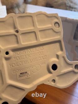 Vintage Dept 56 North Pole 1996 Route 1 North Pole Home of Mr & Mrs Claus in Box