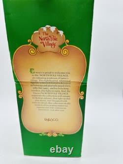 Vintage Enesco North Pole Village Simon at Outhouse 1988 Sandra Zimnicki 879673