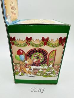 Vintage Enesco North Pole Village Simon at Outhouse 1988 Sandra Zimnicki 879673