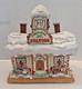 Vintage Enesco North Pole Village The Station Musical Withnight Light Zimnicki