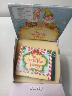 Vintage Enesco North Pole Village Twiddles Elf Figurine 1994 New Old Stock RARE