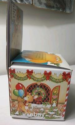 Vintage Enesco North Pole Village Twiddles Elf Figurine 1994 New Old Stock RARE