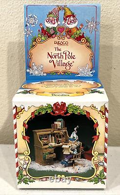 Vintage Enesco The North Pole Village Elf Doodles 830445 Sandi Zimnicki