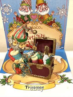 Vintage Enesco The North Pole Village Elf Trimmer 831611 Sandi Zimnicki