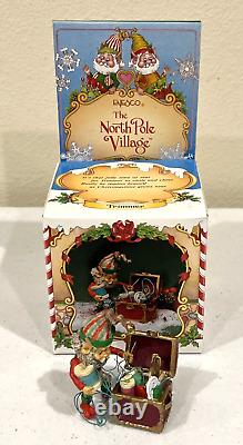 Vintage Enesco The North Pole Village Elf Trimmer 831611 Sandi Zimnicki