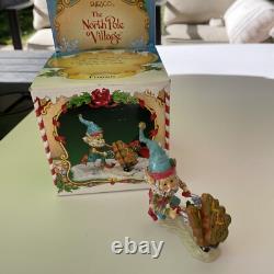 Vintage Enesco The North Pole Village Fronsie 1992 Elf #830895