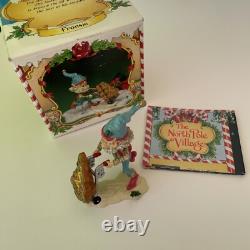 Vintage Enesco The North Pole Village Fronsie 1992 Elf #830895
