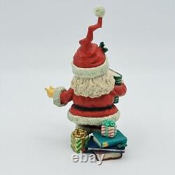 Vintage Enesco The North Pole Village Santa Teacher 834408 5 Sandie Zimnicki