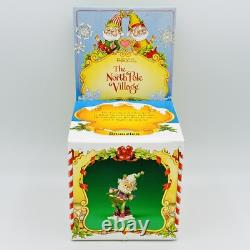 Vintage Enesco The North Pole Village Snoozles Elf 861987 4 Sandie Zimnicki