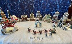 Vintage Retired Department 56 North Pole 18 Items