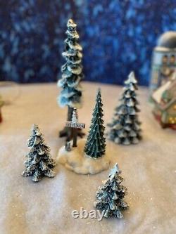 Vintage Retired Department 56 North Pole 18 Items