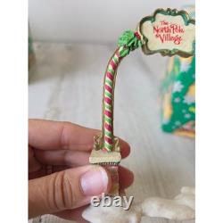 Vintage enesco sandi ziminicki archway gate entrance 861952 North Pole village