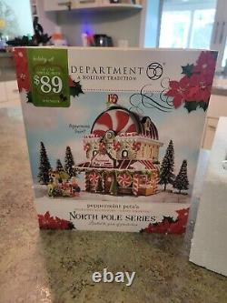 Vtg Dept 56 #4016904 North Pole Series PEPPERMINT PETE'S LTD Works See VIDEO