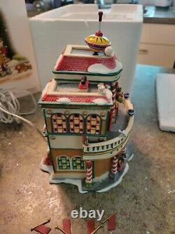 Vtg Dept 56 #56959 North Pole Series ELFIN TOY MUSEUM Ltd Ed 1876/10,000 VIDEO