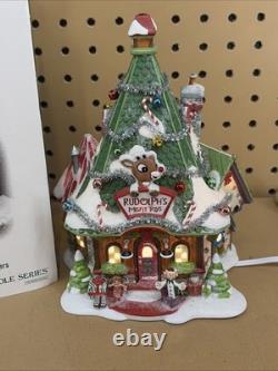 Vtg Dept 56 North Pole Rudolph's Misfit Headquarters 59846 READ