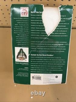 Vtg Dept 56 North Pole Rudolph's Misfit Headquarters 59846 READ