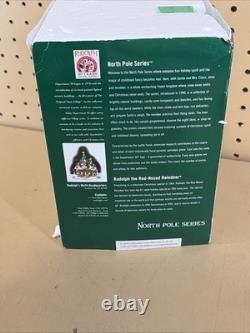 Vtg Dept 56 North Pole Rudolph's Misfit Headquarters 59846 READ