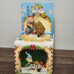 Vtg Enesco The North Pole Village Fronsie Elf Gingerbread Cookie 1992 #830895