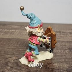 Vtg Enesco The North Pole Village Fronsie Elf Gingerbread Cookie 1992 #830895