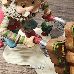 Vtg Enesco The North Pole Village Fronsie Elf Gingerbread Cookie 1992 #830895