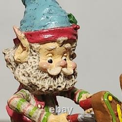 Vtg Enesco The North Pole Village Fronsie Elf Gingerbread Cookie 1992 #830895