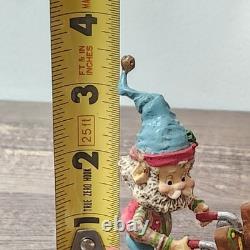 Vtg Enesco The North Pole Village Fronsie Elf Gingerbread Cookie 1992 #830895