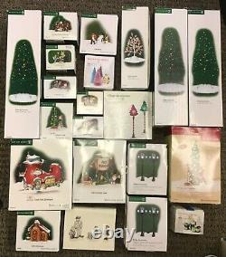 (lot Of 43) Dept. 56 & More Christmas Collections See Details Pre Owned