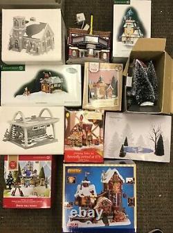 (lot Of 43) Dept. 56 & More Christmas Collections See Details Pre Owned